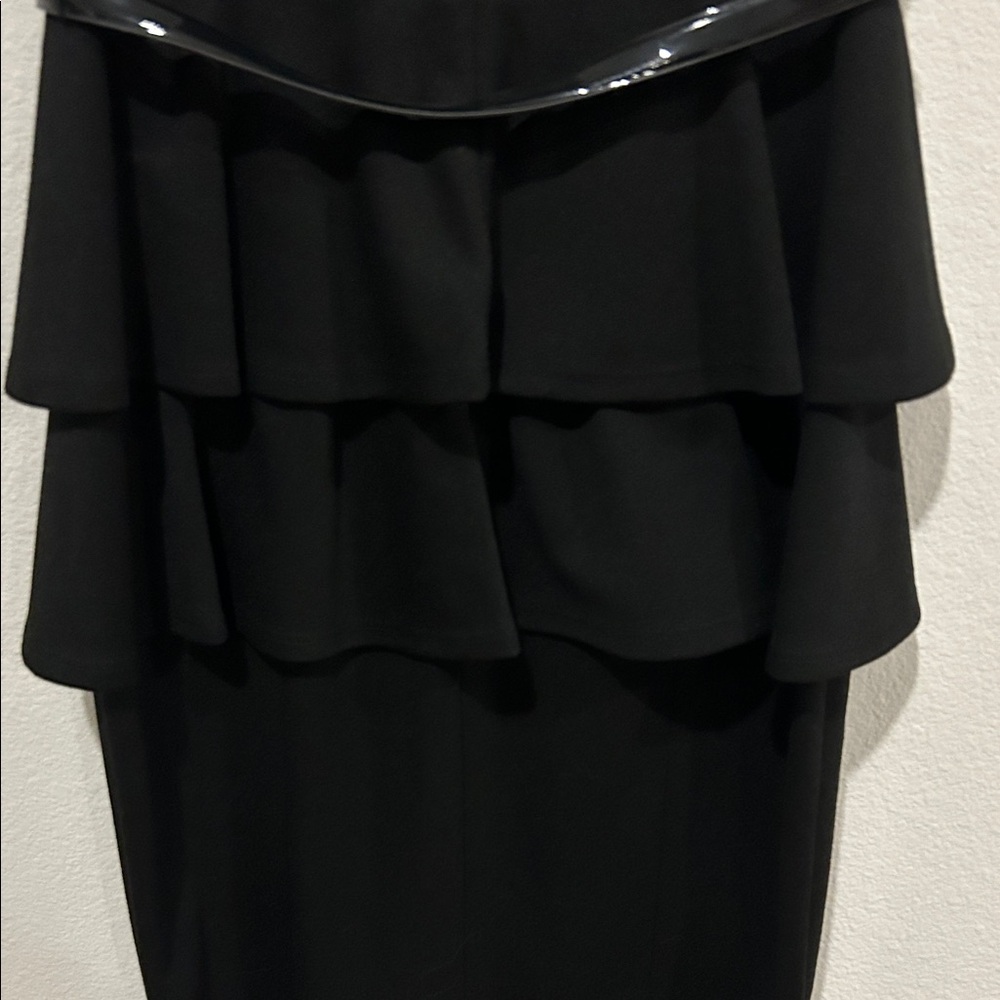 Jessica Simpson Black Ruffle Mini Dress - Picture 4 of 4